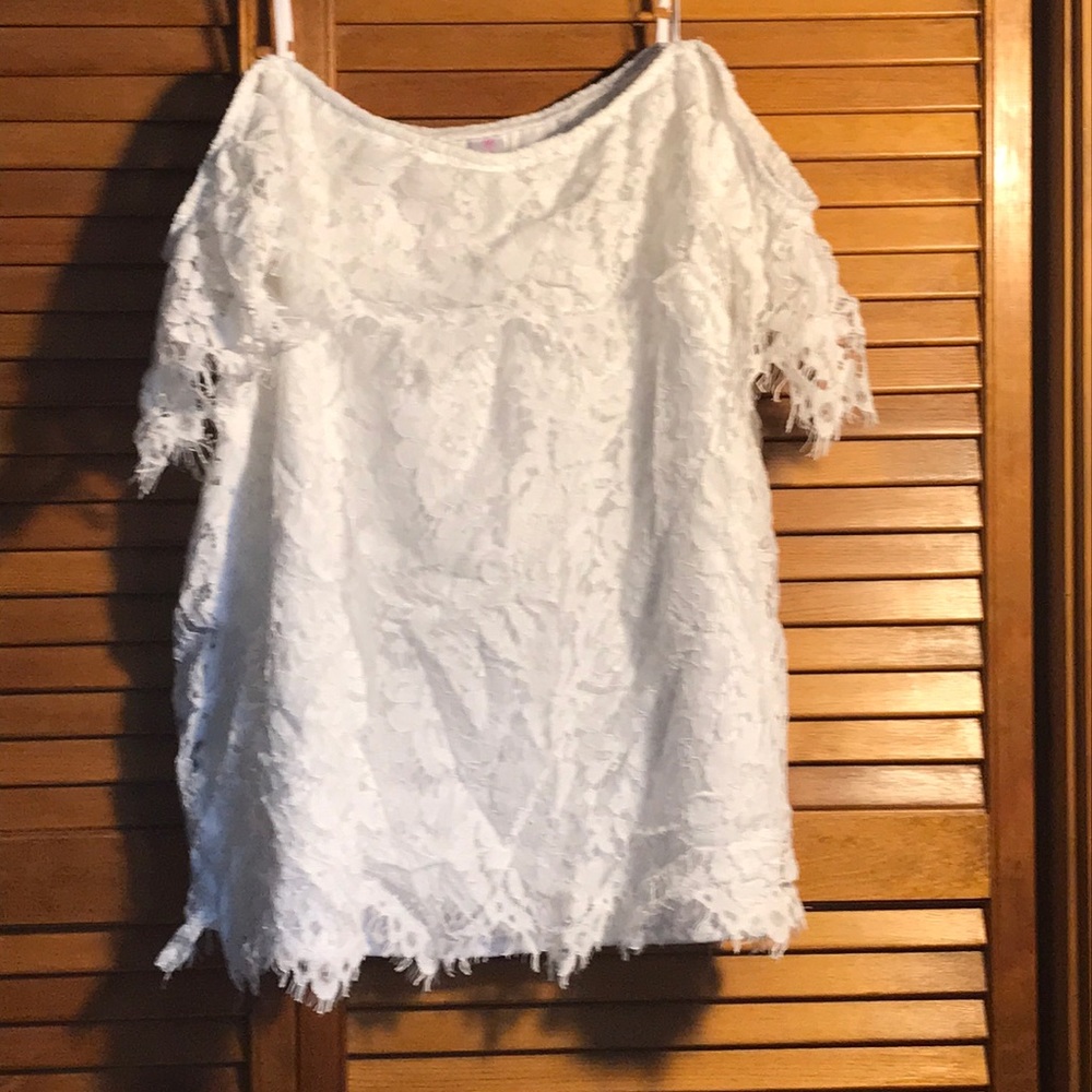 Lacy tank top